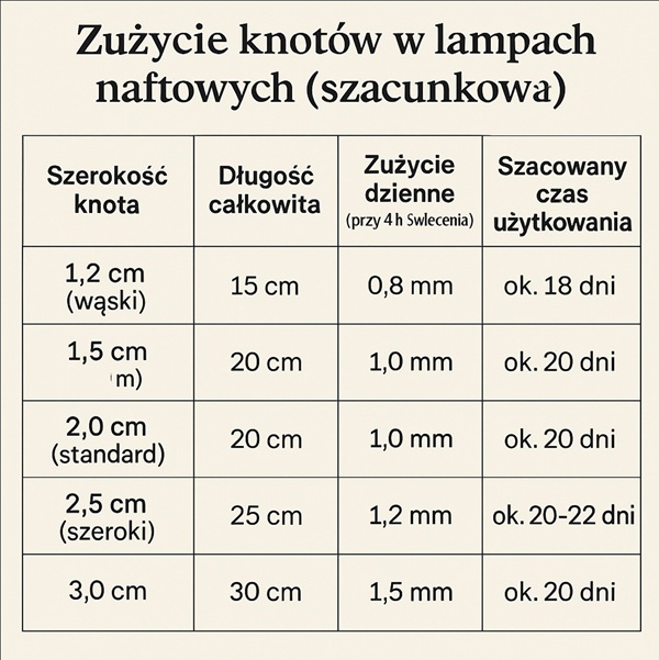Lampa naftowa w domu 1 obrona cywilna zużycie knotów w lampach naftowych