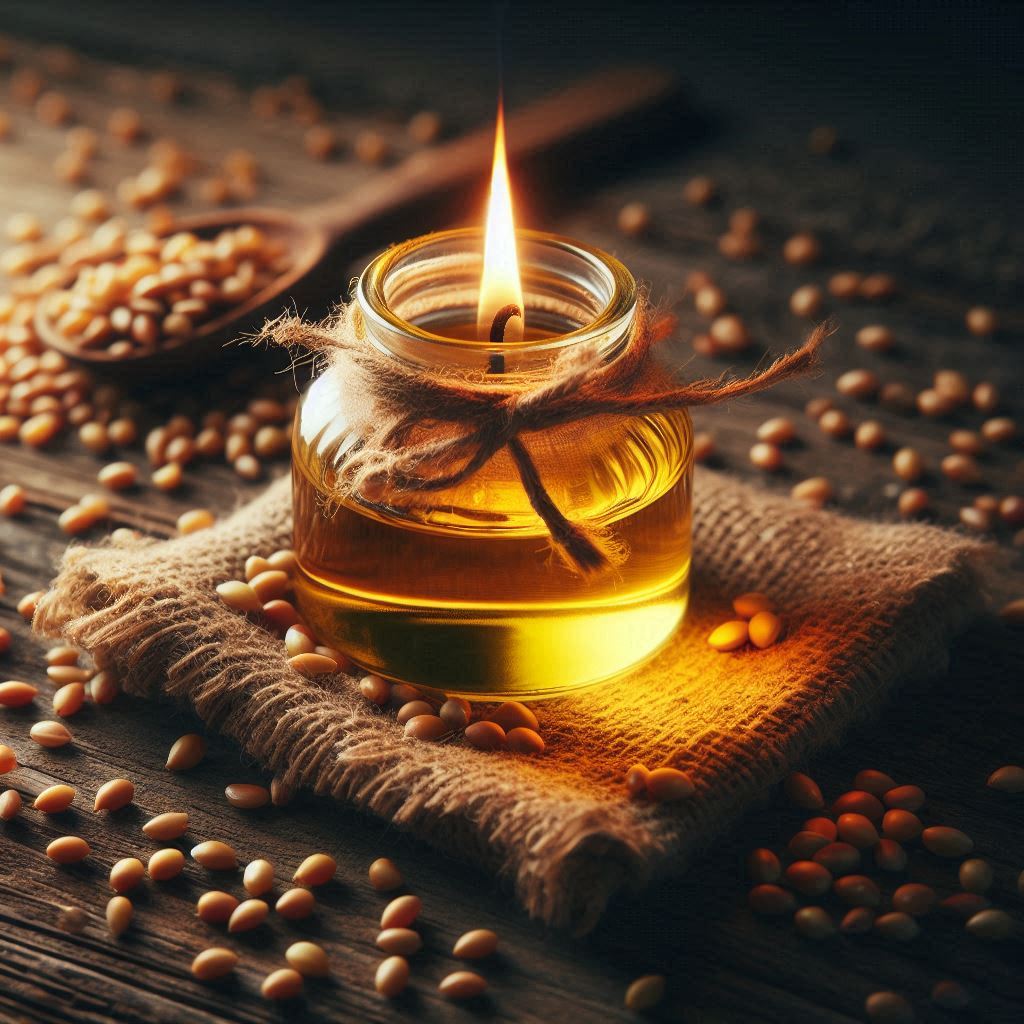 olej roślinny jako źródło światła obrona cywilna