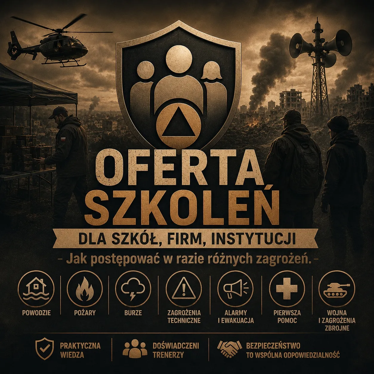 Oferta dla szkół instytucji Obrona Cywilna
